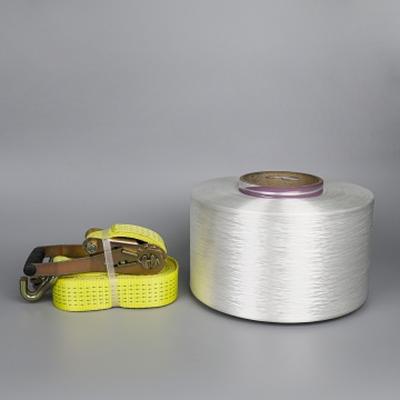 3000D low shrinkage polyester twisted yarn for chain saw protection