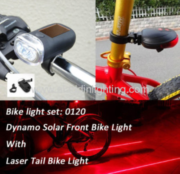 Laser Bicycle Light Set Led Bike Light Set?