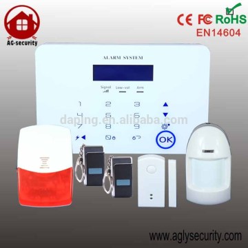 alarm detection system GSM security home alarm systems