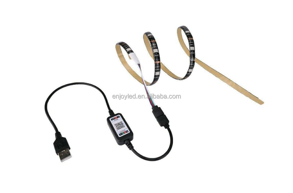 5V USB wireless 4.0 RGB LED Light remote Controller 5V 24V Mini Wireless wifi Dimmer For RGB 3528 5050 led strip TV Backlight