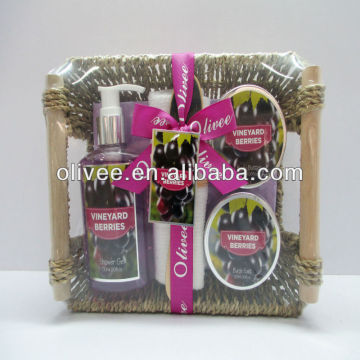 grape beauty gift set