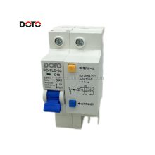 DZ47LE-63 RCCB RCBO Miniature Circuit Breakers 20A-63A 230V 50Hz