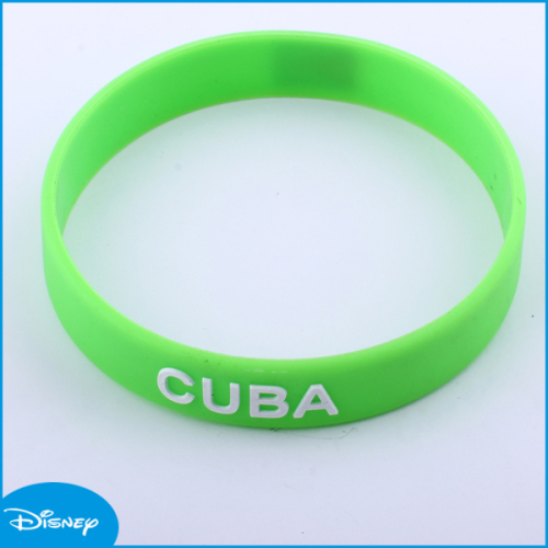 Green Soft PVC Wristband (A3-087)