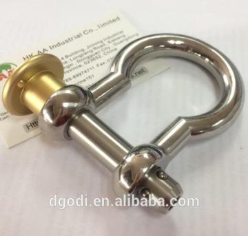 stainless steel fixed snap shackle for marine