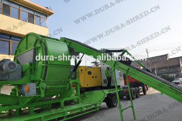 High quality and American standard of movable tire shredders