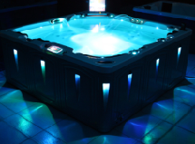 Hot Sale large swim spa pool Outdoor Massage Hot Tub with air jets