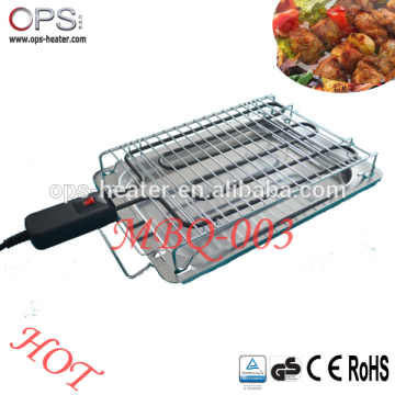s3 Chrome Plated electrical Grills barbecue rotating bbq grill MBQ-003