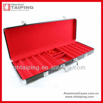 500 pc Aluminum poker chip cases