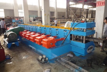 highway guardrail complete production line