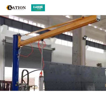 Cần cẩu Jib Cantilever để chế biến thủy tinh