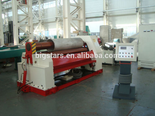 used sheet metal equipment 3 roll plate bending machine