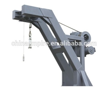 Marine Platform Type Rescue Boat Launching Appliance Boat Davit