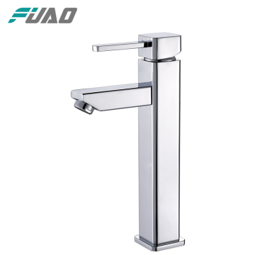 FUAO Fashion basin pillar taps