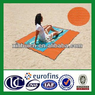 plastic sandless beach mat, woven sand free mats