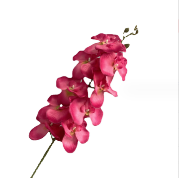Hot Selling Pink Artificial Silk Orchids for Sale
