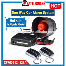 12V One Way Car alarm with Siren Keyless Entry Car Alarm System