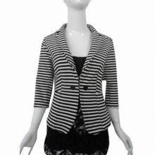 Women's jacket with jersey fabric