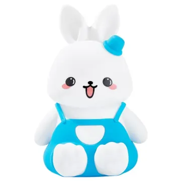Adorable Silicone Night Light with Rabbit Design