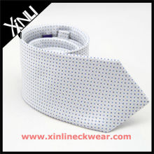 Mini Dots Necktie Gray Ties Polyester