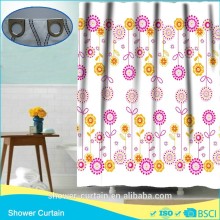 Polyester Waterproof Fabric Cartoon Flowers Printed Rotary Printing