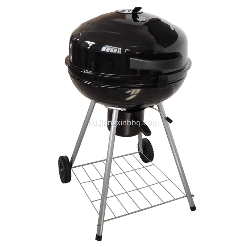 22,5 Inch Kettle Glossy Porselen Charcoal Grill