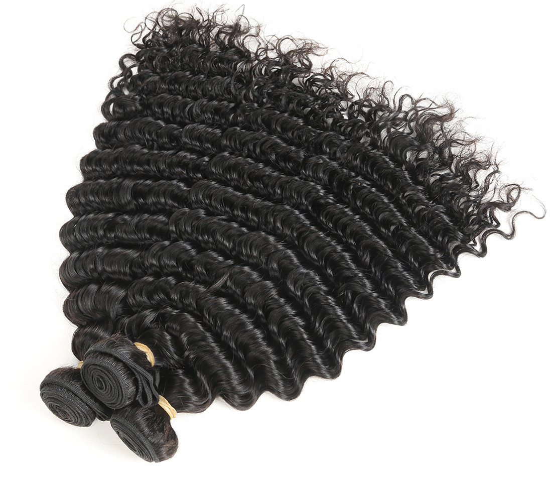 Unprocessed Human Hair Deep Wave Luxury Hair Extensions,12A Grade Best Quality Virgin Cambodian Hair