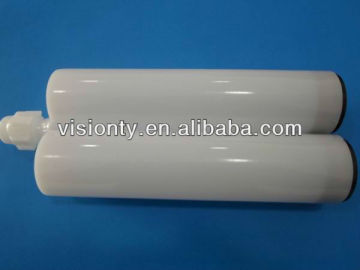 high quality plastic cartridge/empty adhensive cartridge/AB glue epoxy cartridge