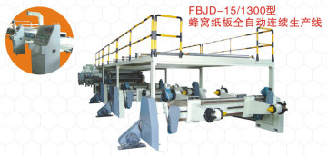 Honeycomb paperboard machine