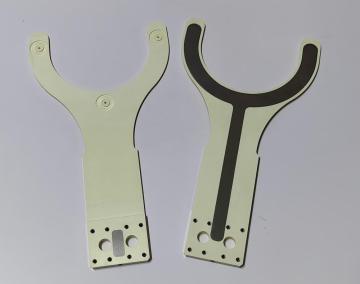 Electrostatic discharge-safe ceramic ESD ceramic arm