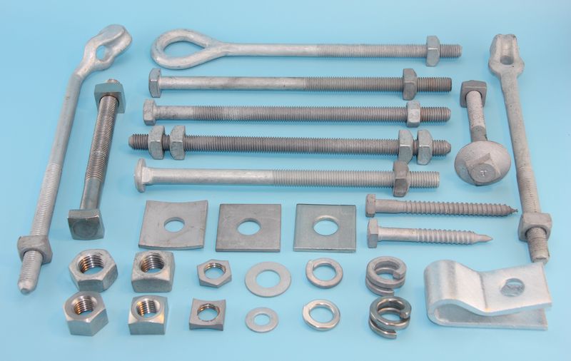 szögletes gyűszűcsavar anyával 5/8"X12"