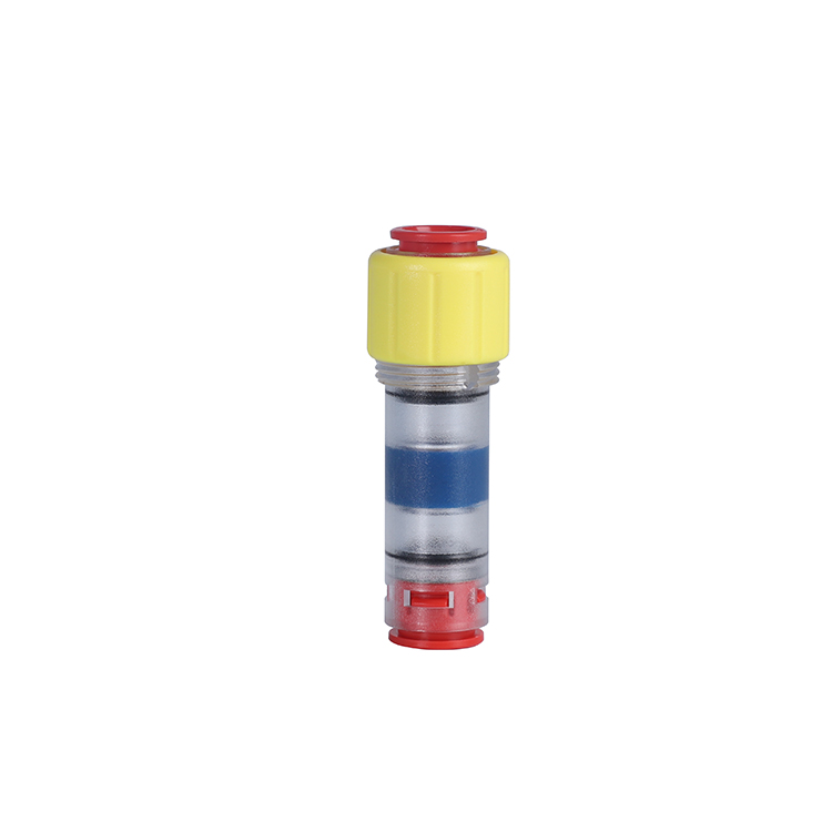 Plastic microduct 5mm gas-tight block connector