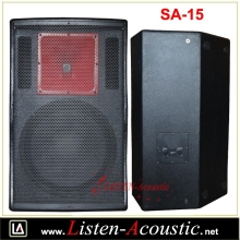 15" Full Range Passive Stage Wooden Speaker Box SA-15