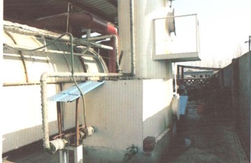 Scrap plastic refinery machine