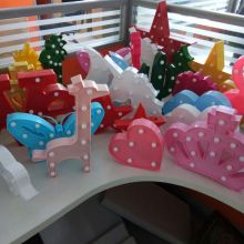 Thanksgiving Day Gifts: Home Decor & Bedroom LED Unicorn Flamingo Star Moon Cactus Marquee Night Lights