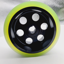 High Abrasion Black Friction Drive Wheel for AGV Systems