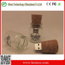 Bulk Sale Special Glasses Bottle USB Flash Drive & Flash Disk