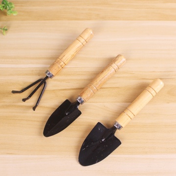 Three-piece mini garden tool set