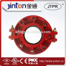 grooved pipe fitting threaded and grooved 6 inch pipe flange