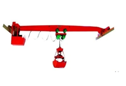 Ldz Electric Single-Beam Grab Bridge Crane for Grabbing Bulk Materials