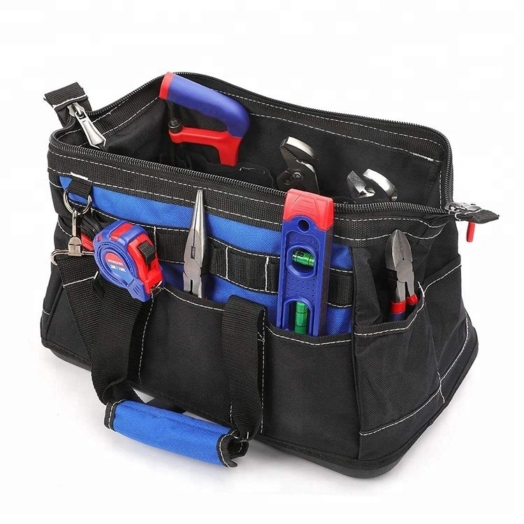 Factory Directly Durable Large Compartment Electrician Tool Bag Waist Tool Belt Bag