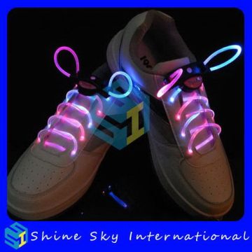 Cheap Hot Sell Glowing Boot Shoelaces