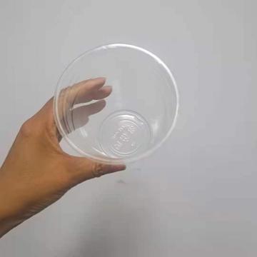 Vaso transparente de PLA compostable