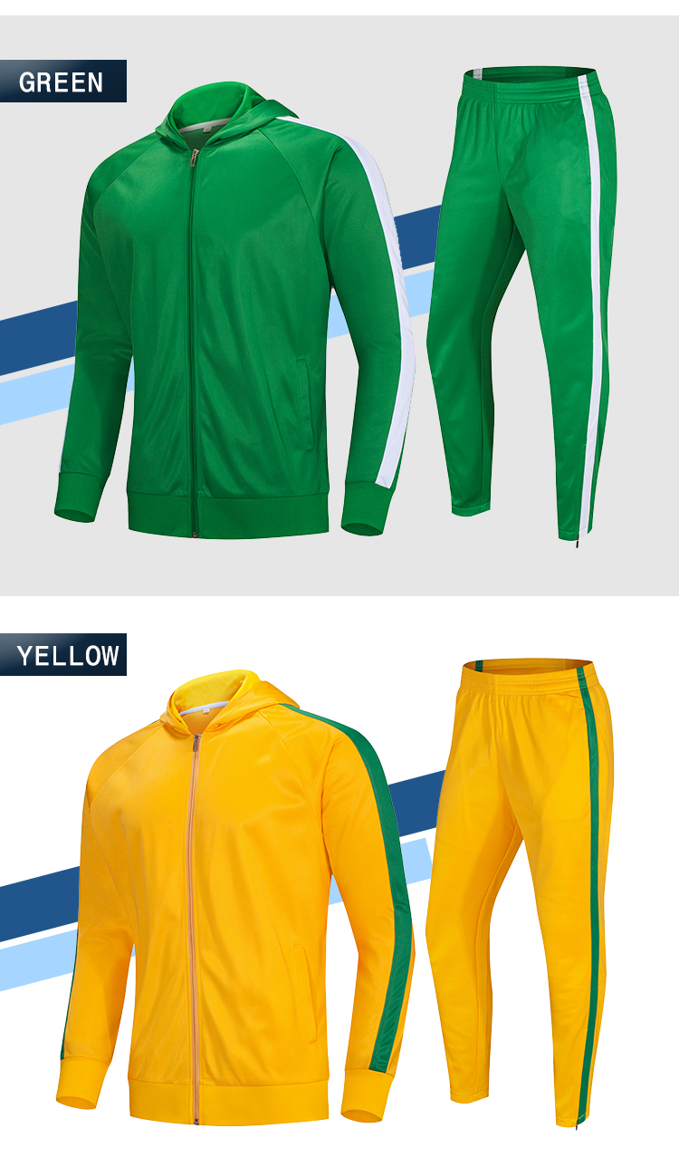 2021 Men's Athletic Sports Casual Running Jogging Sweatsuit