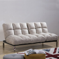 Convertible 2-Seater Sleeper Fabric Futon Sofa Bed