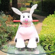 pink rabbit battery car