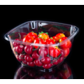Vassoi di frutta di plastica per la degustazione