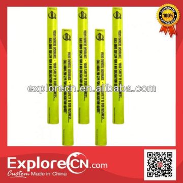 Promotion vertical reflective slap band