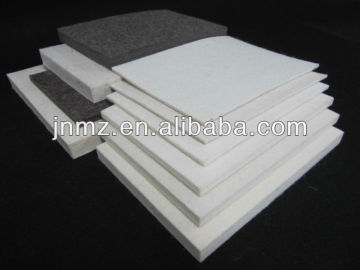 Absorbent water and oil wool felt