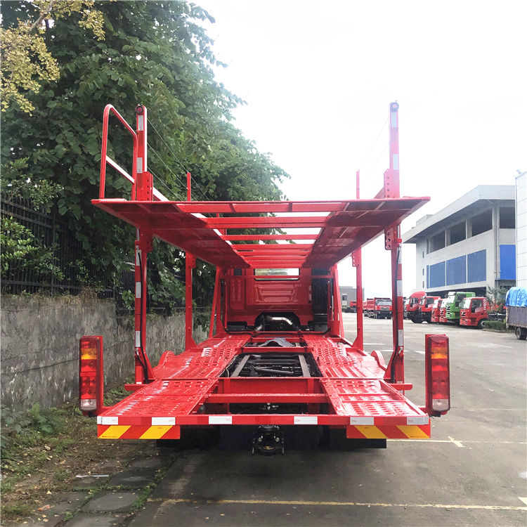 high quality 2 layers 2floor with 2axle 3axle 4axle Car Transport Car Carrier truck for sale