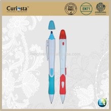 Double nibs highlight marker and ballpoint pen